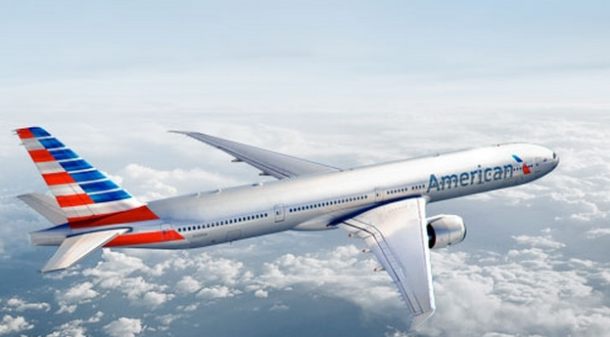 American  Airlines aeroplane
