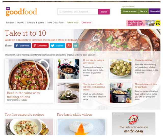 Bisto Partners Bbc Good Food As It Launches ‘take It To 10’ - Magnetic 