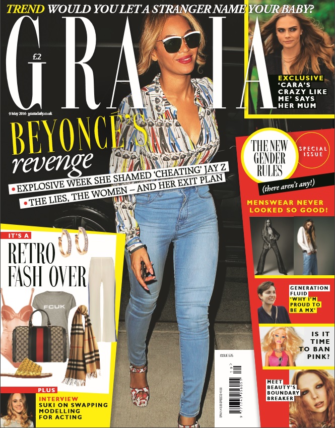 Grazia cover