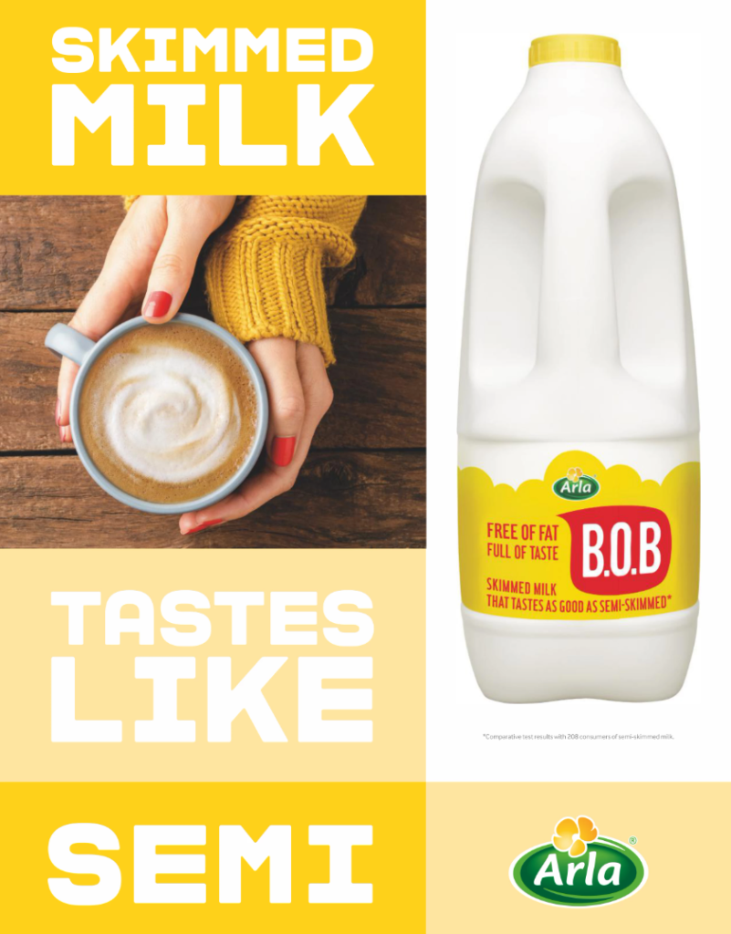 Arla magazine print ad