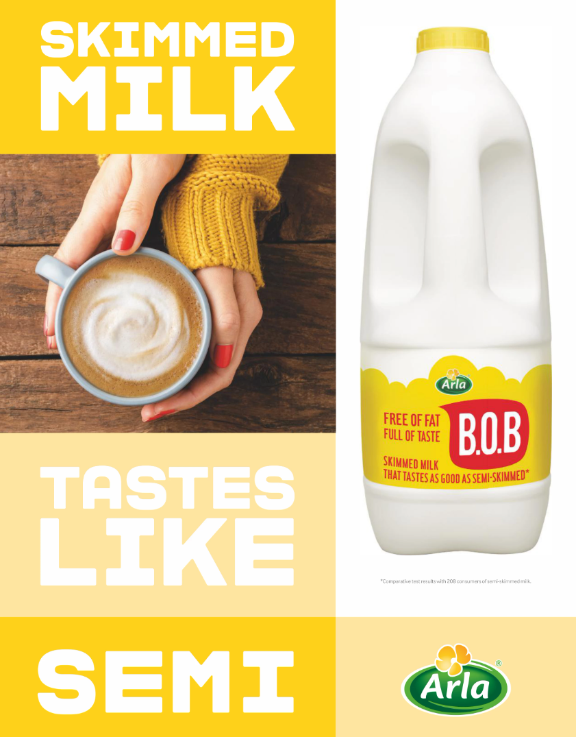 Arla magazine print ad