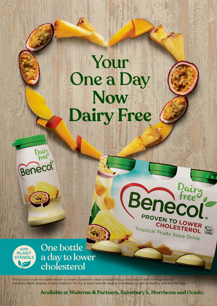 Benecol magazine print ad