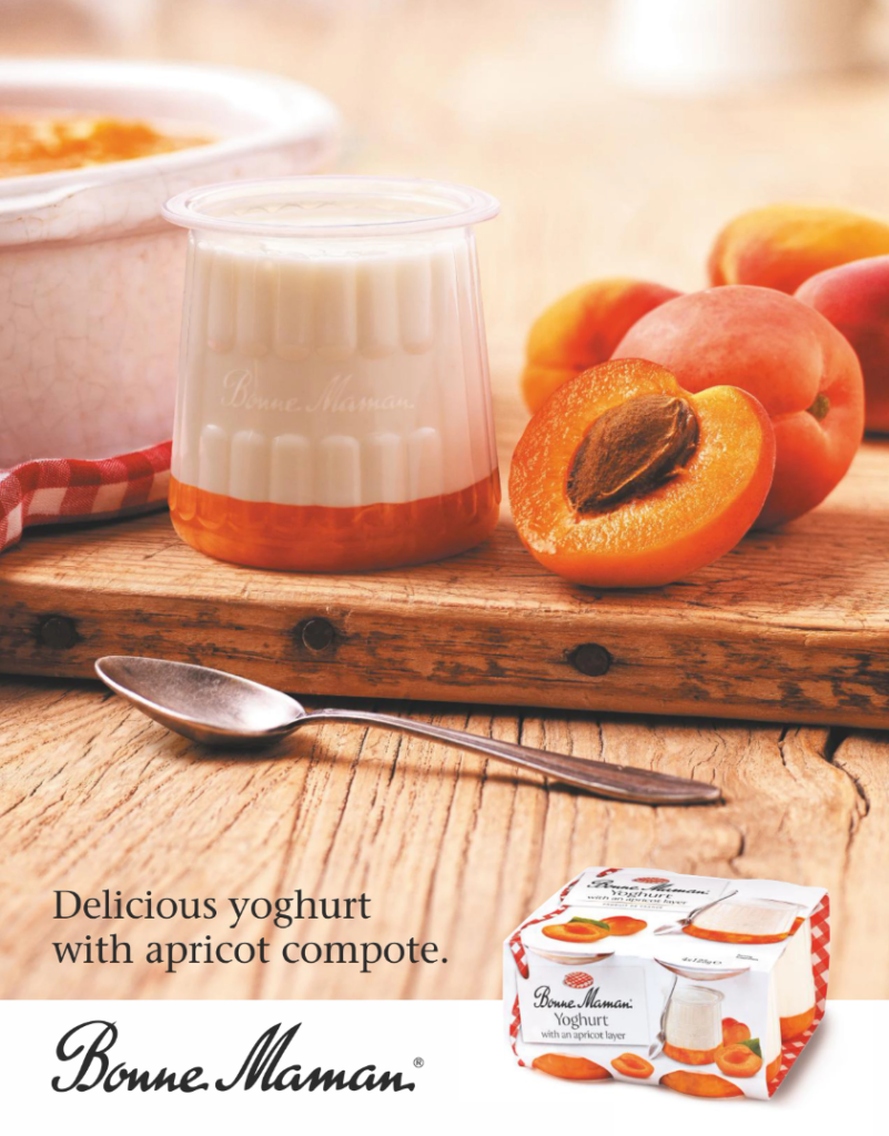 Bonne Maman magazine print ad