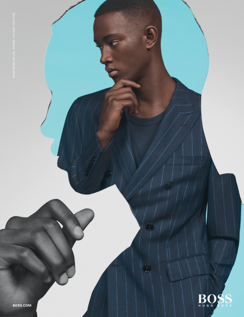 Boss magazine print ad