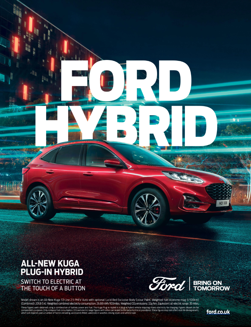 Ford Hybrid magazine print ad