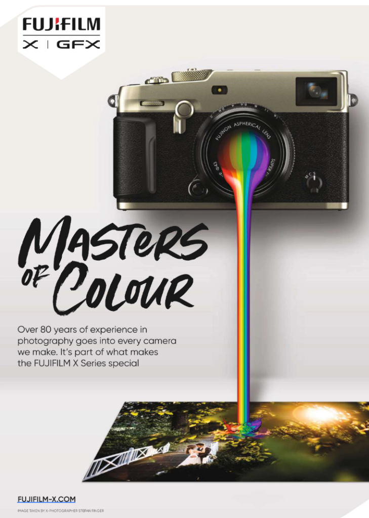 Fujifilm magazine print ad