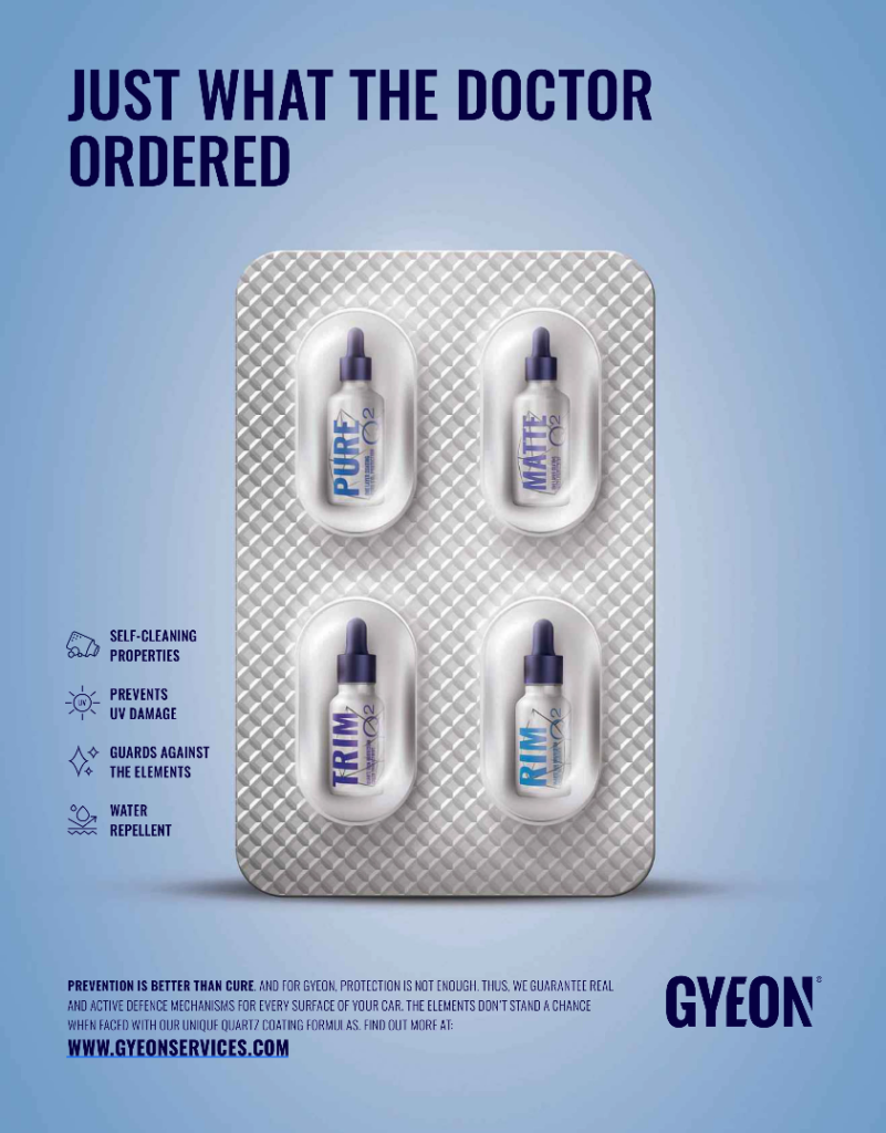 Gyeon magazine print ad