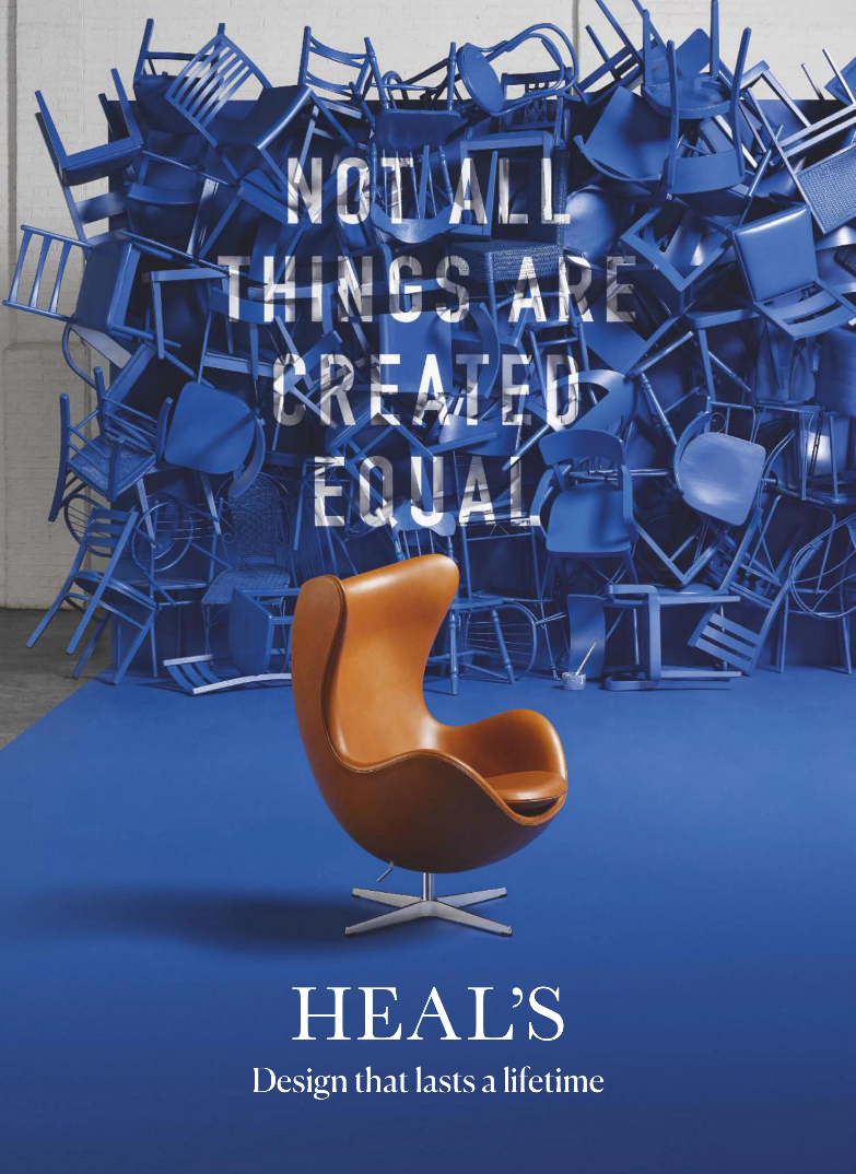 Heals magazine print ad