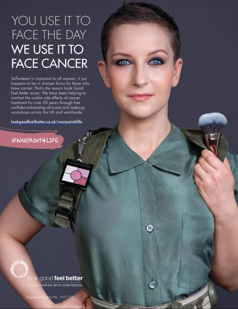 Look good feel better magazine print ad