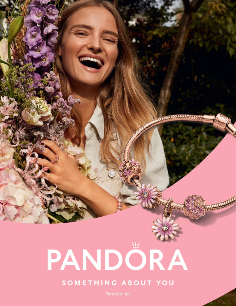 Pandora magazine print ad