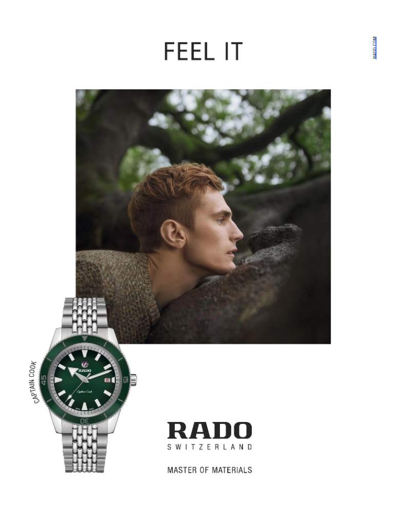 Rado magazine print ad