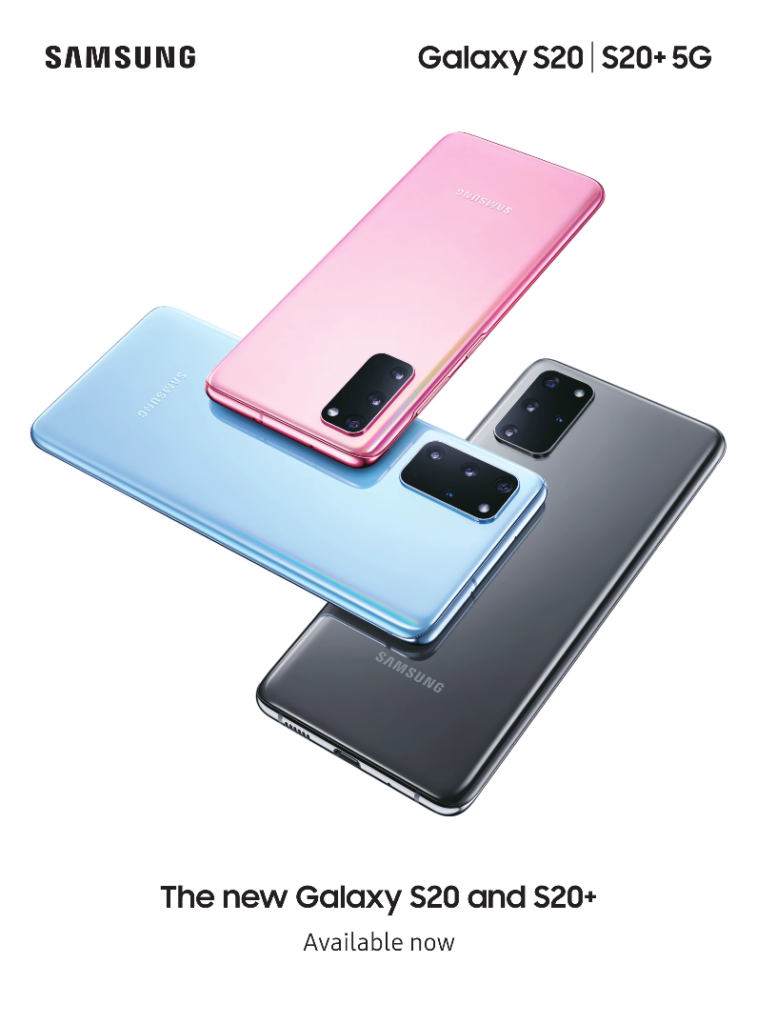 Samsung magazine print ad