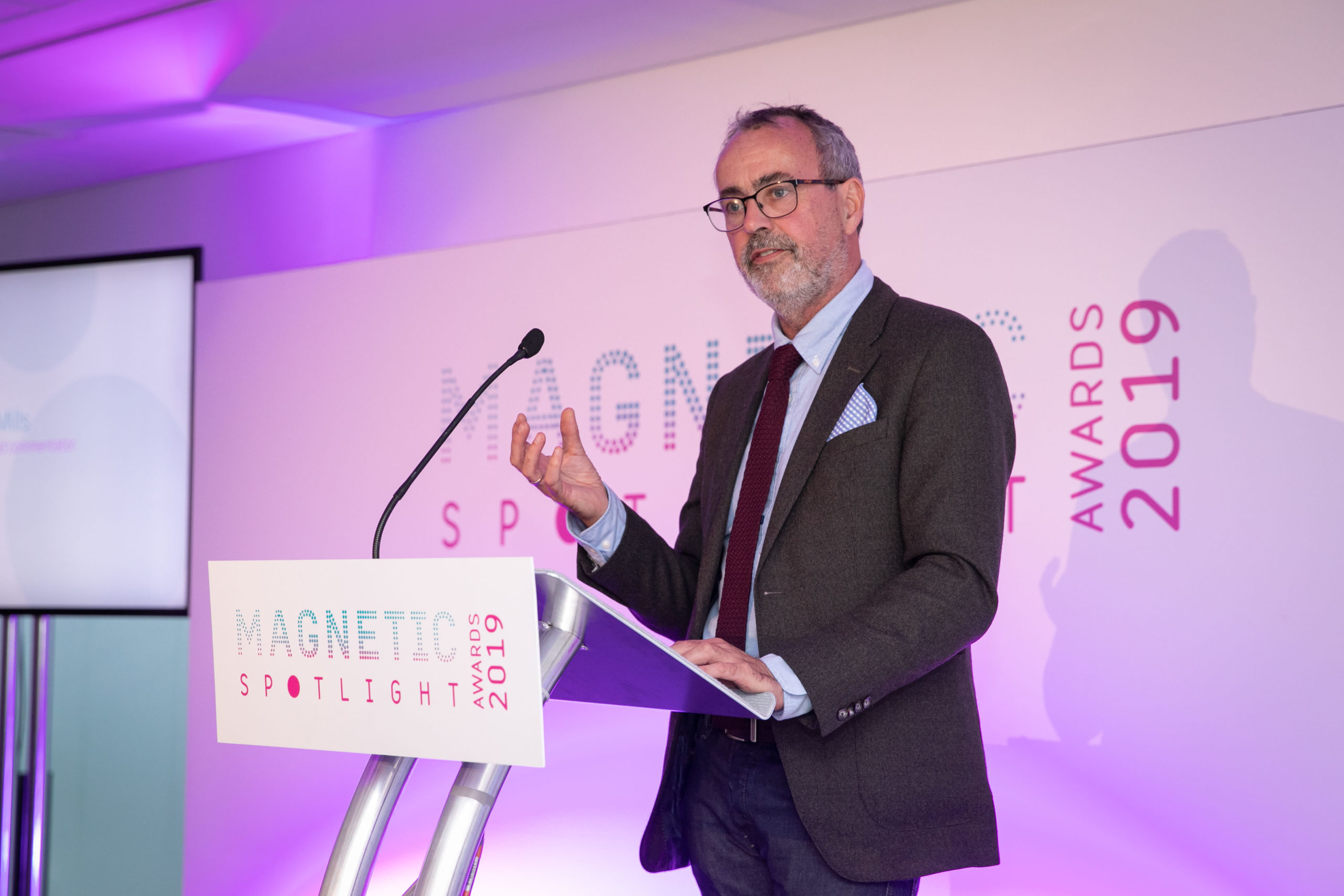 Spotlight19 - Dominic on stage