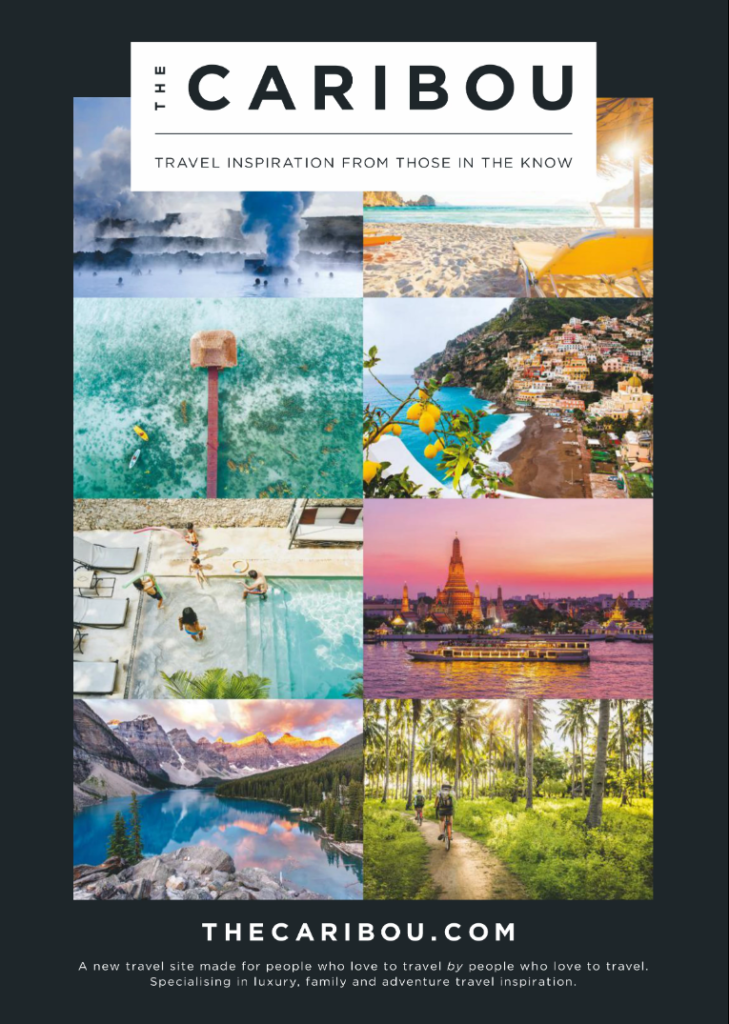 TheCaribou.com magazine print ad