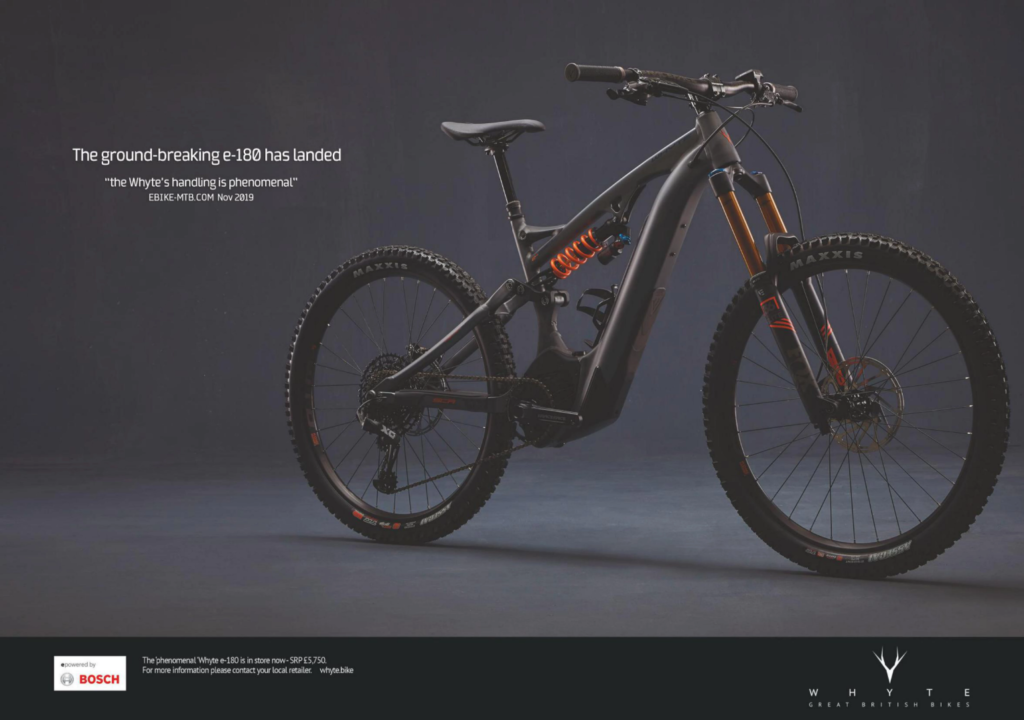 Whyte magazine print ad