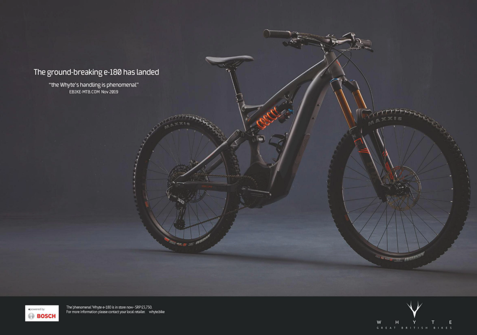 Whyte magazine print ad