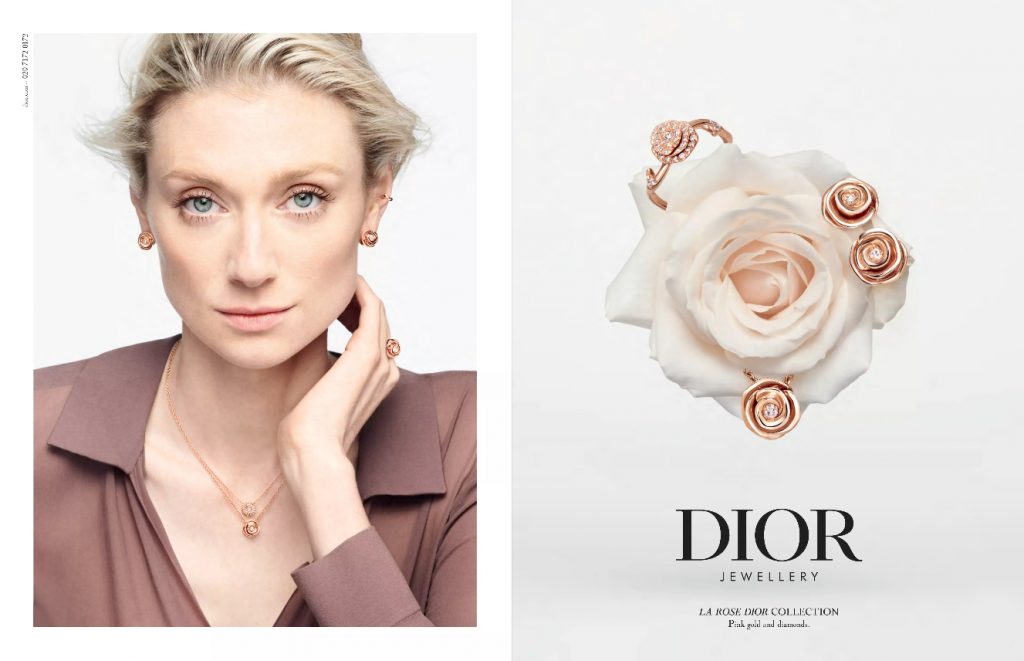 Dior jewellery magazine ad