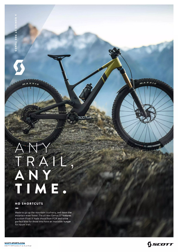 Scotts bikes magazine ad