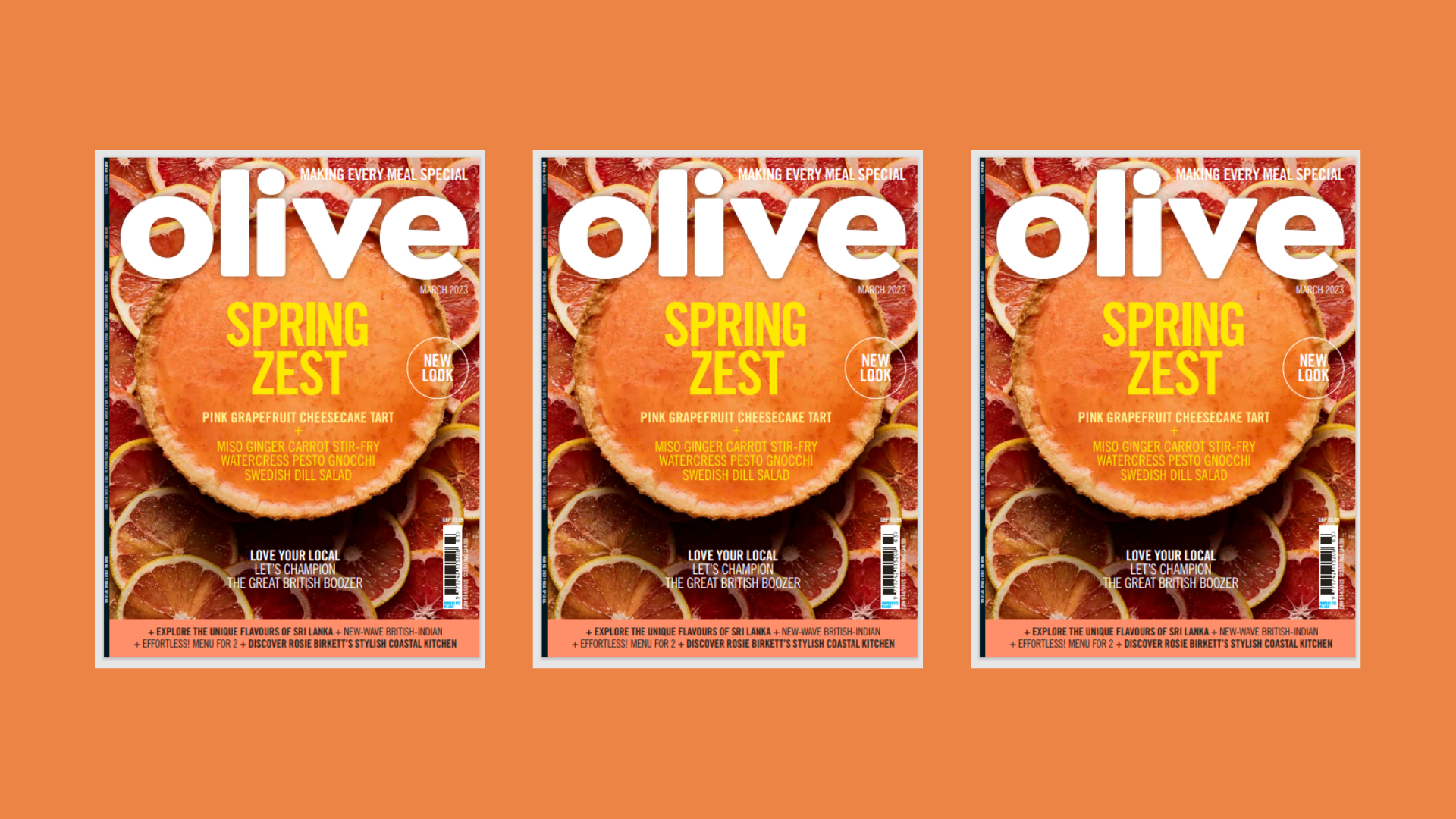 olive magazine introduces new branding and interactive content