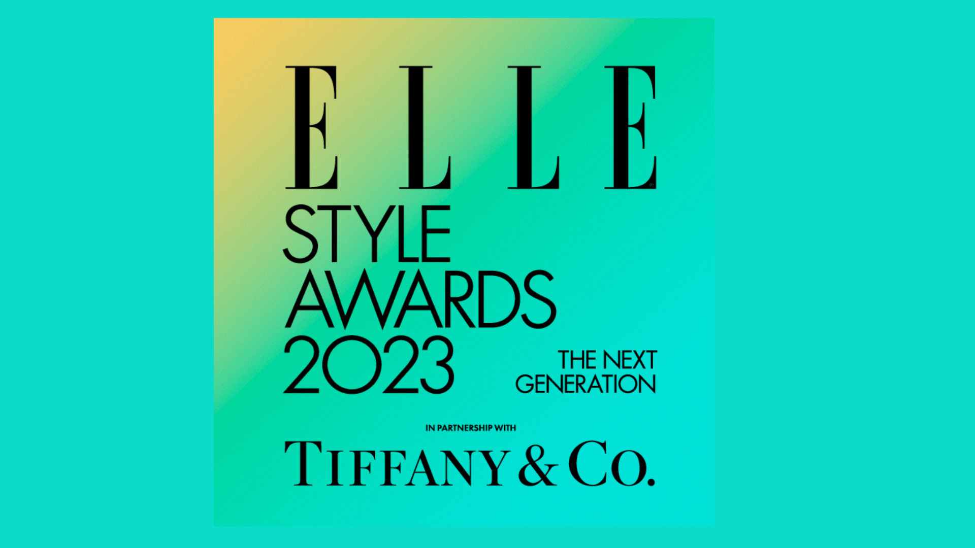 The ELLE Style Awards returns with Tiffany & Co. as headline partner